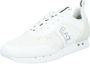 Emporio Armani EA7 Damesvetersneakers met eenvoudig patroon White Dames - Thumbnail 2