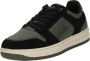 Emporio Armani EA7 Suède sneakers zwart grijs unisex stijl Green Heren - Thumbnail 4