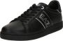 Emporio Armani EA7 Effen Vetersneakers Black Heren - Thumbnail 4
