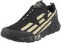 Emporio Armani EA7 Triple Zwart en Licht Goud Sneaker Black Heren - Thumbnail 4