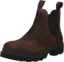 ECCO Grainer Leather Cow Oil Nubuck Hoge schoenen bruin zwart - Thumbnail 2