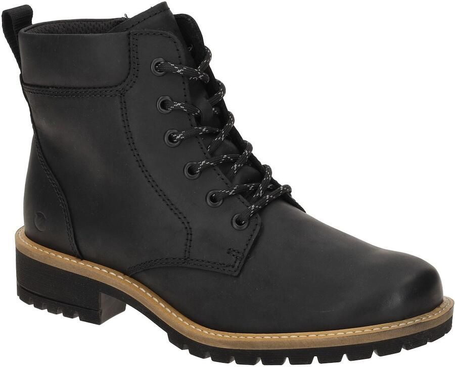 Ecco Veterschoenen ELAINA Veterenkellaars boots met profielzool - Foto 2
