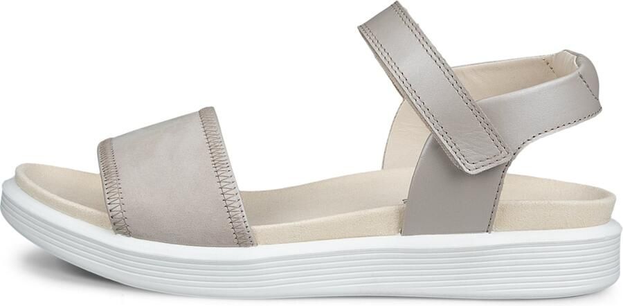ECCO Sandaal ' Soft Sandalen grau metallic Riemen 238823' grijs - Foto 8