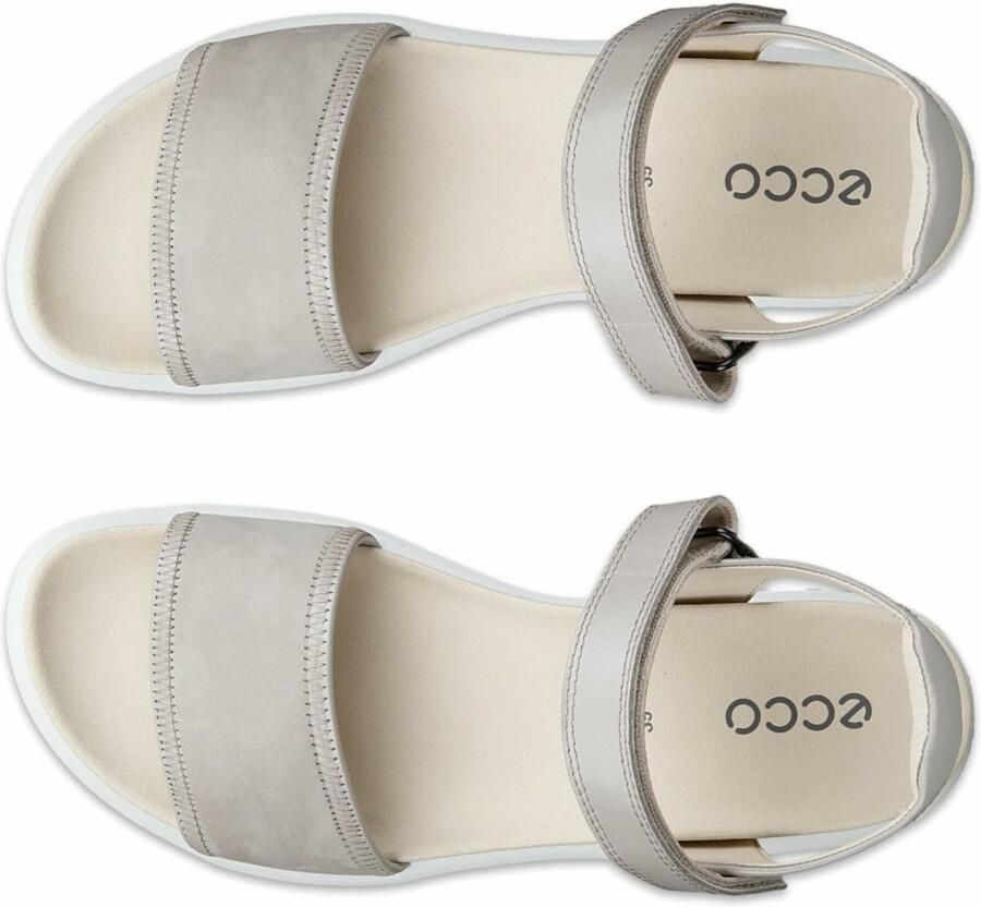 ECCO Sandaal ' Soft Sandalen grau metallic Riemen 238823' grijs - Foto 5