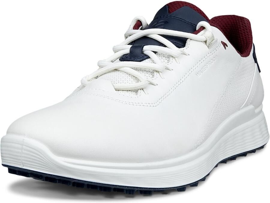 ECCO Sneakers laag 'Golf S-Casual' navy bourgogne wit