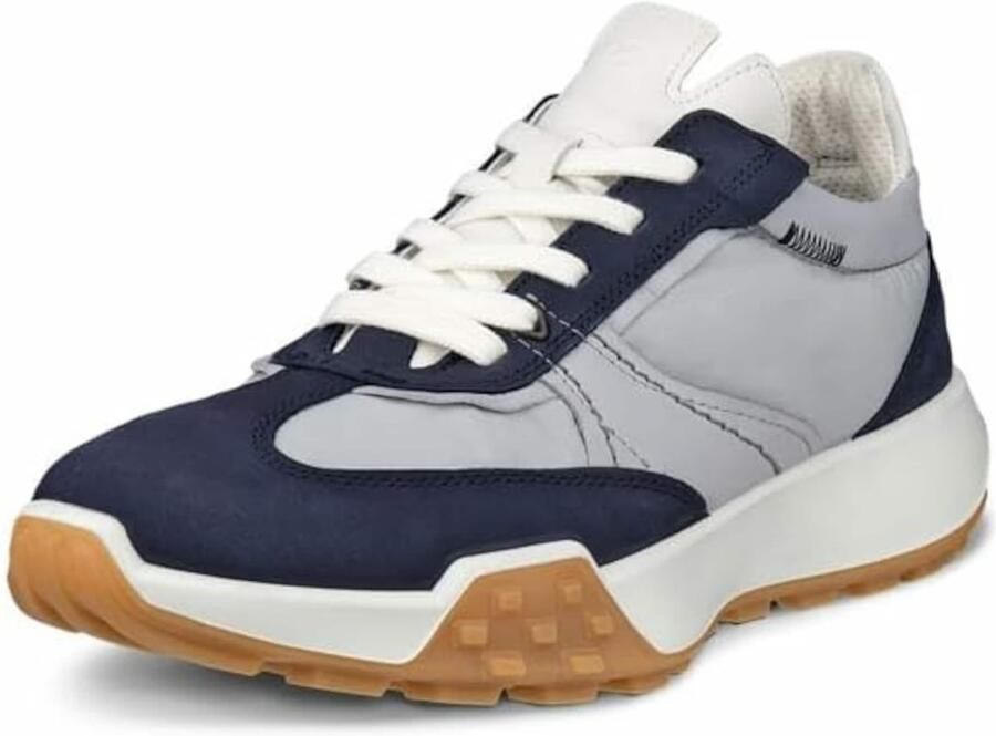 ECCO Sneakers laag navy grijs gemêleerd