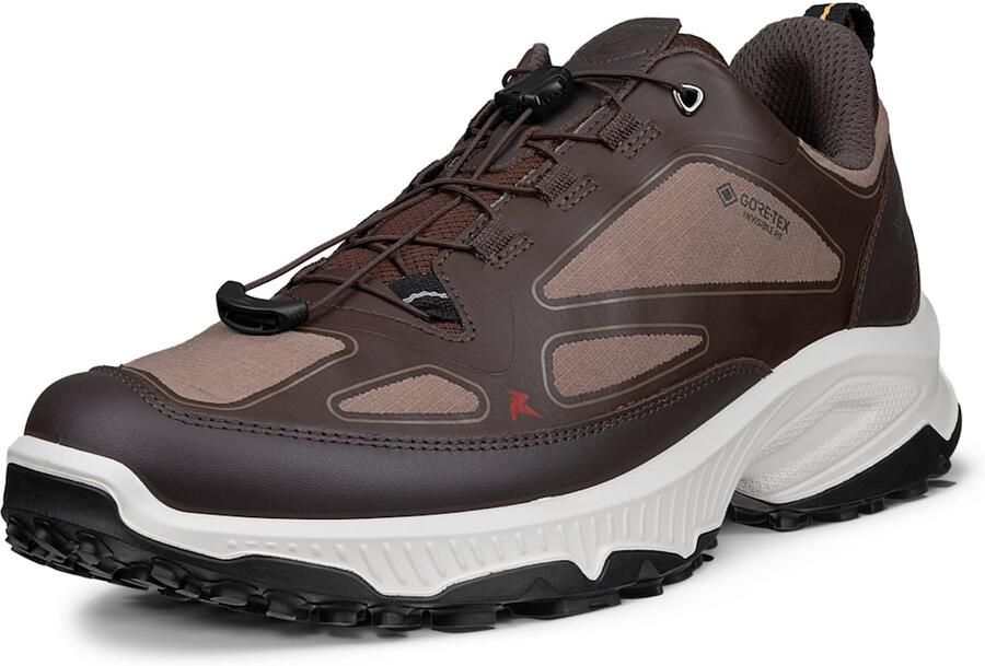 ECCO Sneakers laag 'Receptor XP' brokaat donkerbruin - Foto 2
