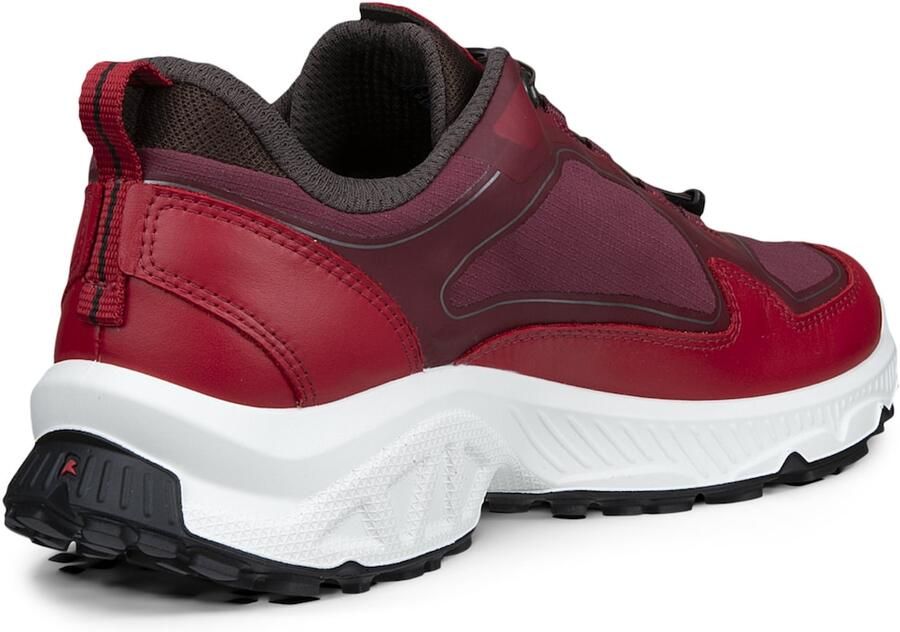 ECCO Sneakers laag 'Receptor XP' wijnrood donkerrood zilver - Foto 5
