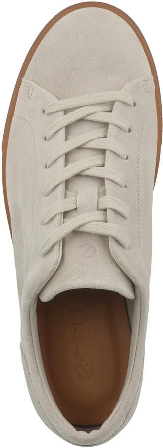 ECCO Soft 10 M Lace Sneakers beige Leer - Foto 3