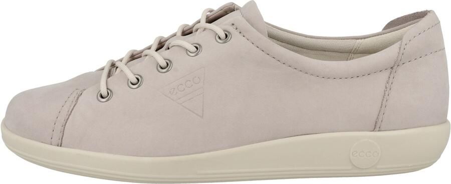 Ecco Veterschoenen Soft 2.0 vrijetijdsschoen lage schoen veterschoen met subtiele logo-opdruk - Foto 7