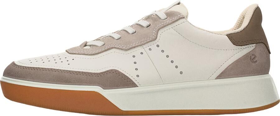 ECCO Sneakers laag 'Street Court' bruin taupe wolwit - Foto 2