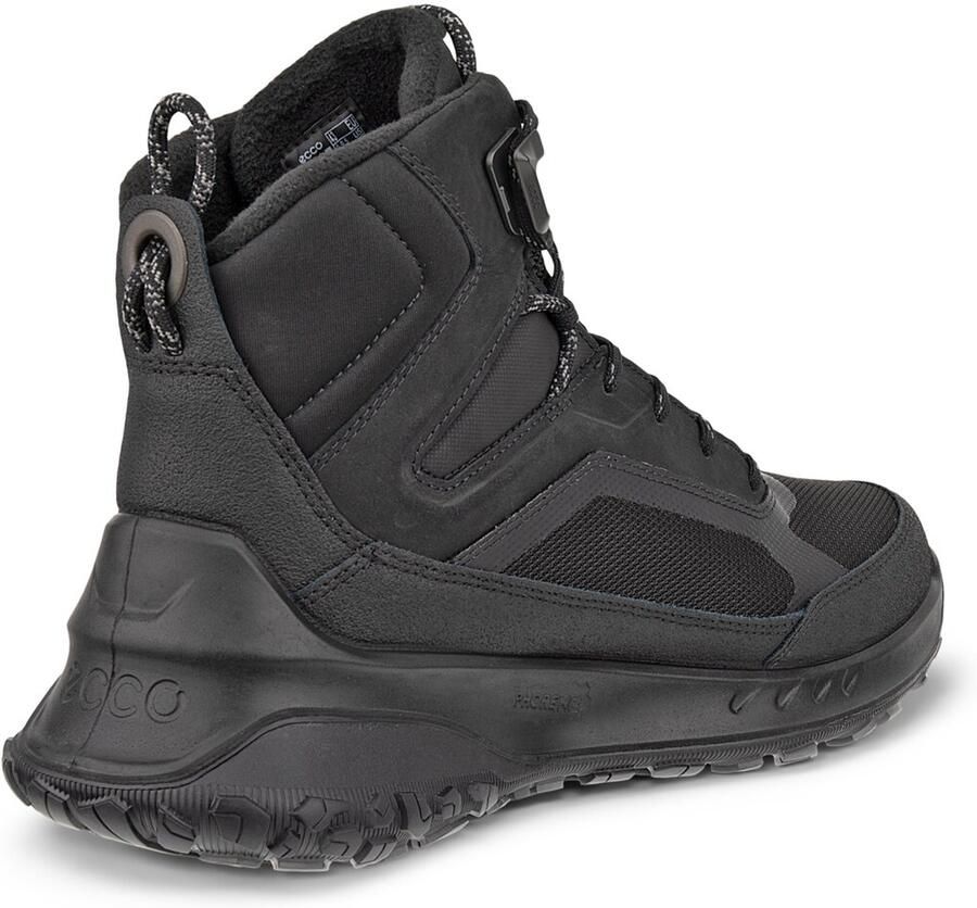 ECCO ULT-TRN Mid Leather Winterschoenen grijs zwart - Foto 2