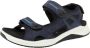 ECCO Kid's X-Trinsic Connecting Stripe Sandalen blauw - Thumbnail 1