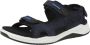 ECCO Kid's X-Trinsic Connecting Stripe Sandalen blauw - Thumbnail 9