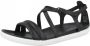 ECCO Simpil Sandal Dames leren platte sandaal Zwart Size: 36 (UK 3.5-4) - Thumbnail 7