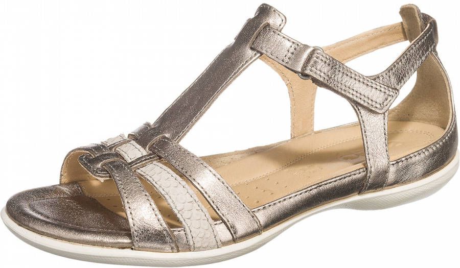 Ecco Sandalen Flash zomerschoen sandaal klittenbandschoen in metallic-look - Foto 15