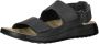Ecco Cozmo M nubuck sandalen grijs - Thumbnail 3
