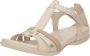 Ecco Sandalen Flash zomerschoen sandaal klittenbandschoen in metallic-look - Thumbnail 3