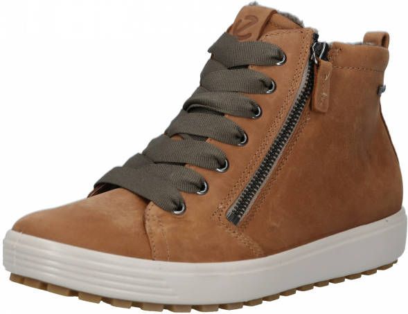 ECCO Soft 7 Tred veterboot Cognac - Schoenen.nl