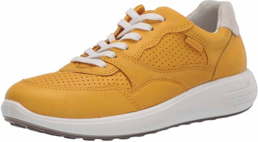 ECCO Soft 7 Runner sneakers geel - Foto 2