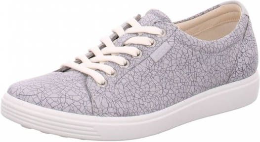 ECCO Soft 7 dames sneaker Grijs - Schoenen.nl