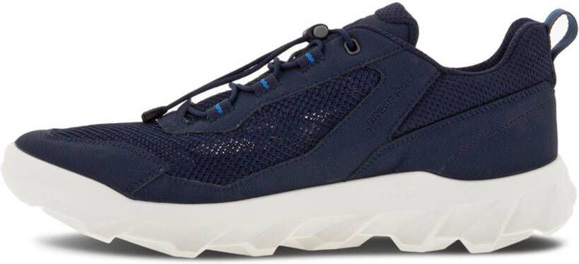 ECCO MX leren heren veterschoenen blauw Uitneembare zool - Foto 3