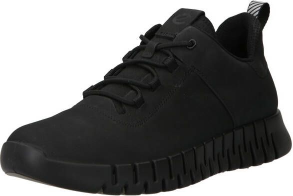 Ecco Gruuv M nubuck sneakers zwart - Foto 5