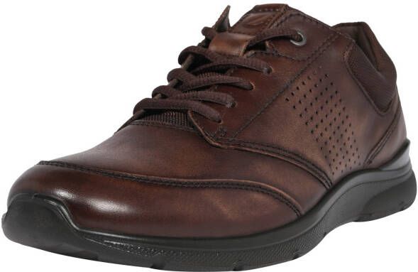 Ecco Veterschoenen Irving vrijetijdsschoen halfschoen veterschoen met gepolsterde schacht - Foto 14