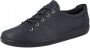 ECCO Soft Classic leren dames veterschoenen Blauw Echt leer Uitneembare zool - Thumbnail 5