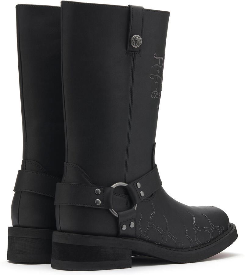 Ed Hardy Boots grijs zwart - Foto 2