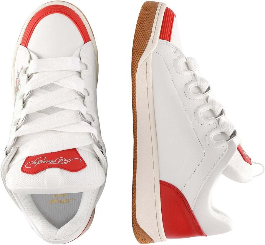Ed Hardy Sneakers laag blauw groen rood wit - Foto 2