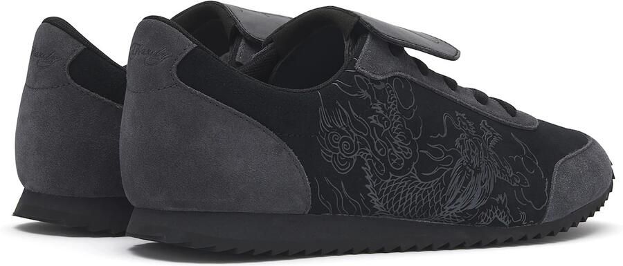 Ed Hardy Sneakers laag 'Crawling Dragon' zwart - Foto 4