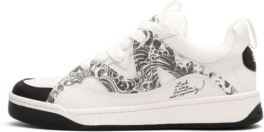 Ed Hardy Sneakers laag grafiet offwhite