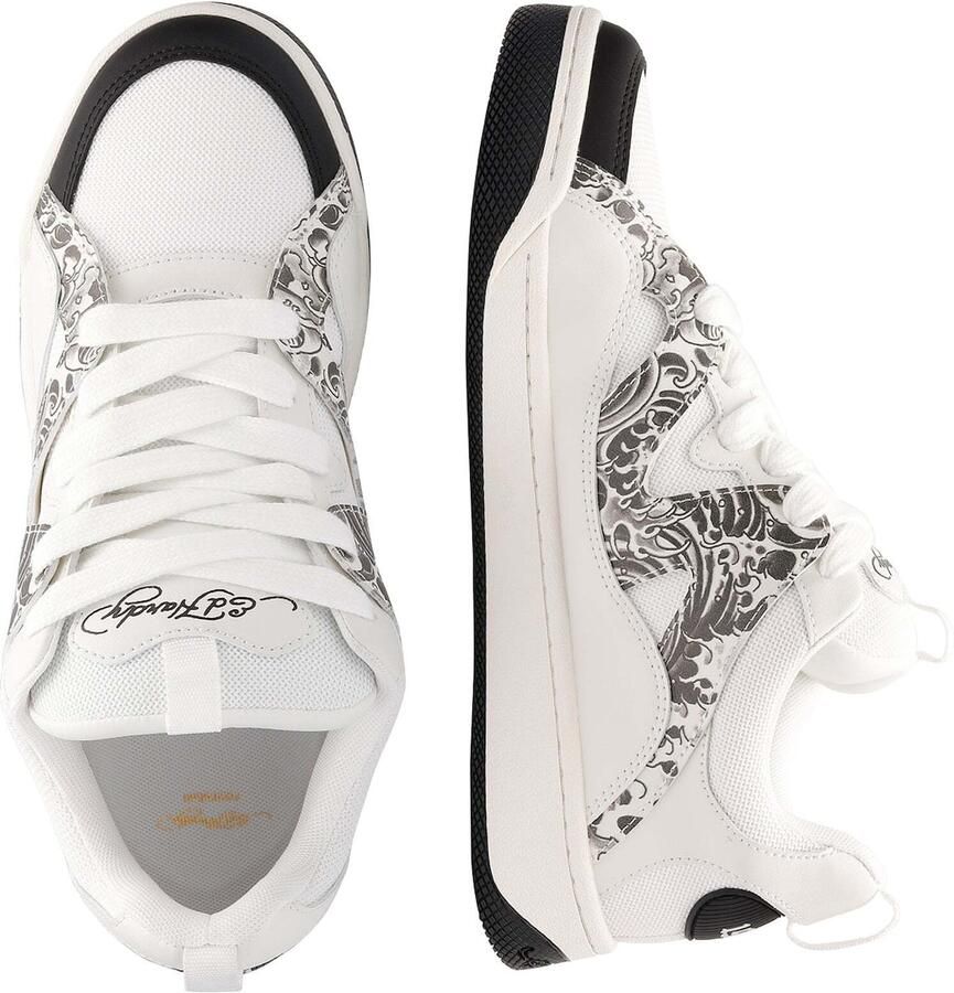 Ed Hardy Sneakers laag grafiet offwhite - Foto 2