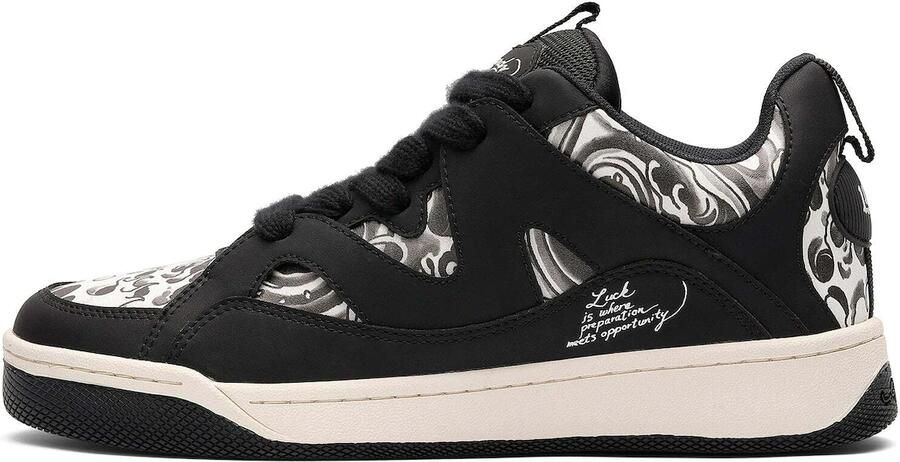 Ed Hardy Sneakers laag zwart wit