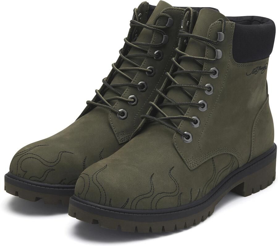 Ed Hardy Veterlaarzen kaki