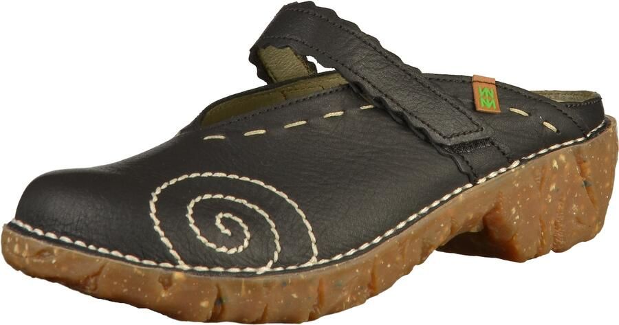 EL NATURALISTA Clogs beige zwart