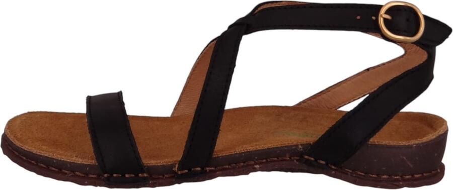 EL NATURALISTA Sandalen met riem zwart