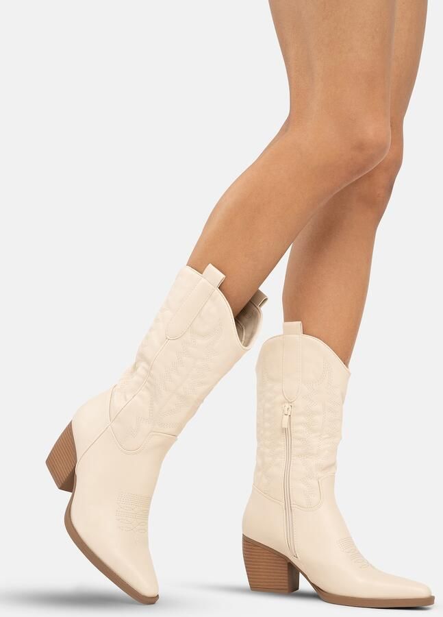 Elara Cowboylaarzen beige - Foto 4