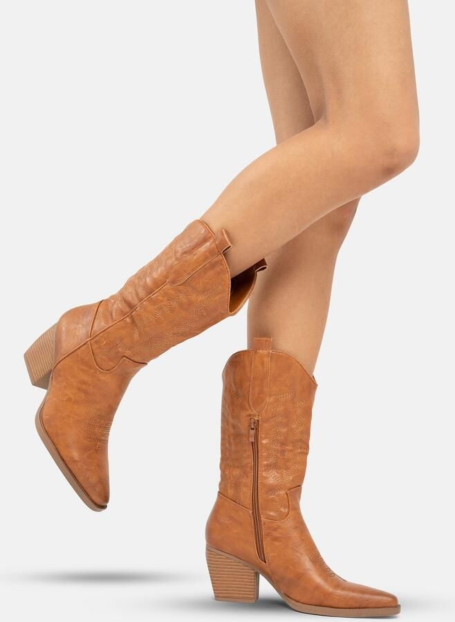 Elara Cowboylaarzen camel - Foto 2