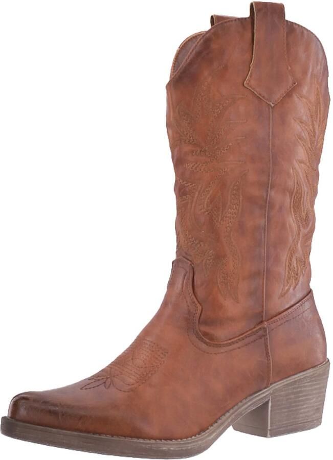 Elara Cowboylaarzen cognac