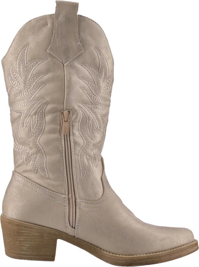 Elara Cowboylaarzen goud
