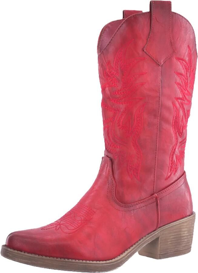 Elara Cowboylaarzen rood - Foto 2