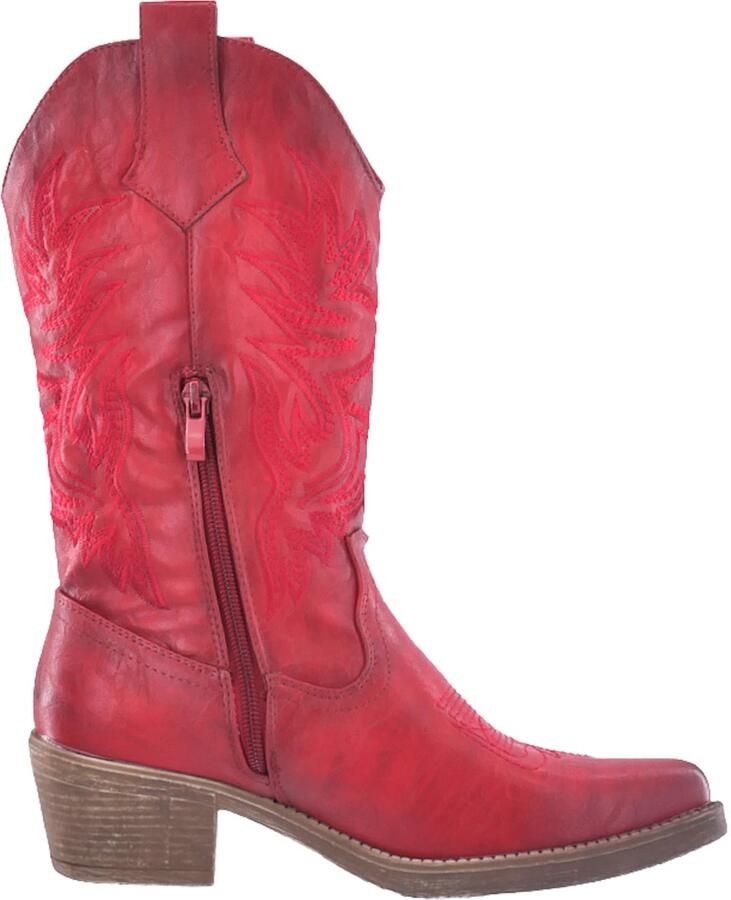 Elara Cowboylaarzen rood