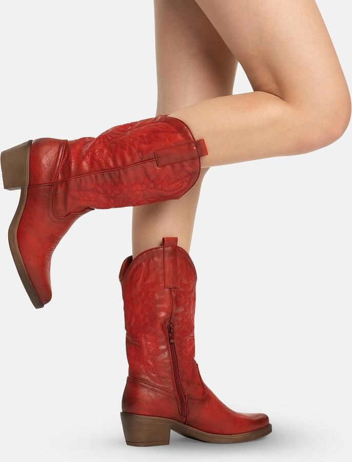 Elara Cowboylaarzen rood - Foto 5