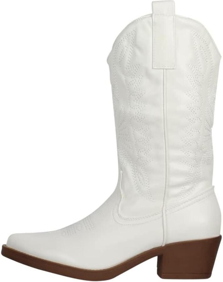 Elara Cowboylaarzen wit - Foto 5