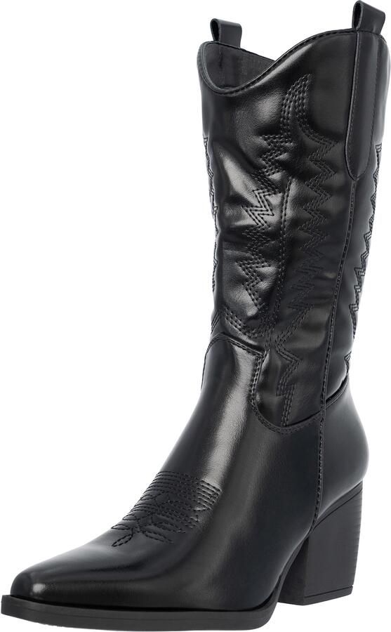 Elara Cowboylaarzen zwart