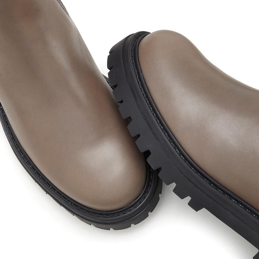 Elbsand Laarsjes Chelsea laarzen instaplaarzen bikerboots van leer - Foto 2
