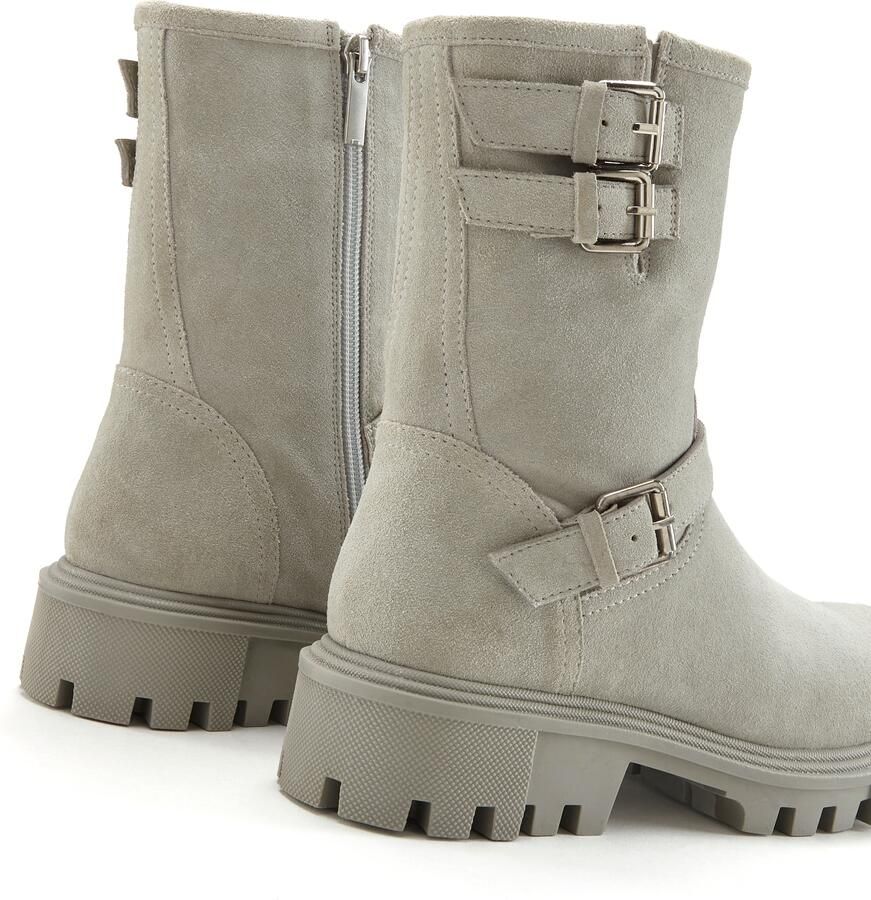Elbsand Laarsjes van leer met trendy decoratieve gespen laarzen boots - Foto 3