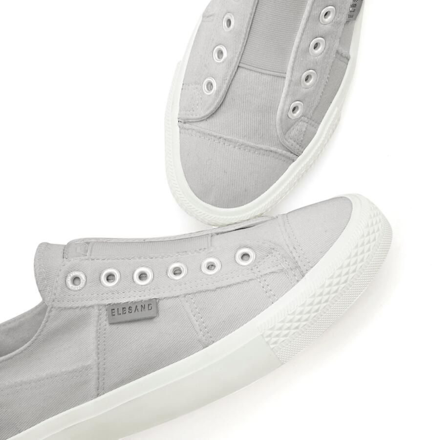 Elbsand Sneakers Halfschoen slippers vrijetijdsschoen van textiel om in te stappen met elastische inzet - Foto 2